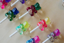 Load image into Gallery viewer, Magical Gummy Bear Lolly Pin