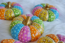 Load image into Gallery viewer, Flat Rainbow Pumpkin