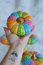 Load image into Gallery viewer, Flat Rainbow Pumpkin