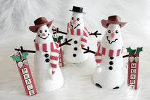 Load image into Gallery viewer, The Howdy Snowman