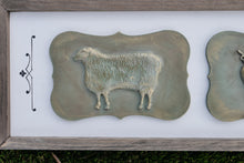 Load image into Gallery viewer, "Pastoral Parade" - 3D Handmade Farm Animal Wall Art