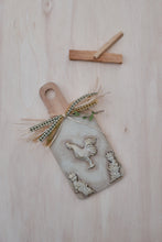 Load image into Gallery viewer, "Rustic Rooster" - Farm Deco Cutting Board
