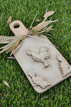 Load image into Gallery viewer, "Rustic Rooster" - Farm Deco Cutting Board