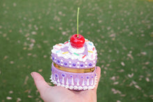 Load image into Gallery viewer, Cherry/Butterfly Fake Cake Box