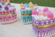 Load image into Gallery viewer, Cherry/Butterfly Fake Cake Box