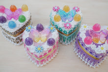 Load image into Gallery viewer, Cherry/Butterfly Fake Cake Box