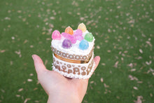 Load image into Gallery viewer, Cherry/Butterfly Fake Cake Box