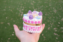 Load image into Gallery viewer, Cherry/Butterfly Fake Cake Box