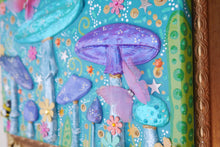 Load image into Gallery viewer, Enchanted Mushrooms Art Piece