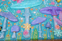 Load image into Gallery viewer, Enchanted Mushrooms Art Piece