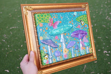 Load image into Gallery viewer, Enchanted Mushrooms Art Piece