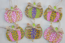 Load image into Gallery viewer, Psychedelic Pumpkin Ornaments