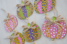 Load image into Gallery viewer, Psychedelic Pumpkin Ornaments