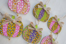 Load image into Gallery viewer, Psychedelic Pumpkin Ornaments