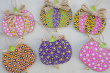 Load image into Gallery viewer, Psychedelic Pumpkin Ornaments