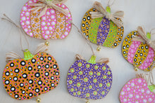 Load image into Gallery viewer, Psychedelic Pumpkin Ornaments