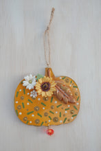 Load image into Gallery viewer, The Primitive Orange Pumpkin Ornament