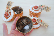 Load image into Gallery viewer, Mini Pumpkin Pie - Fake Pie Box