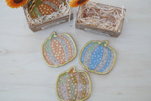 Load image into Gallery viewer, Pumpkin Coasters