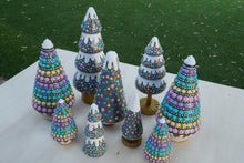Load image into Gallery viewer, Grey Pastel Xmas Trees