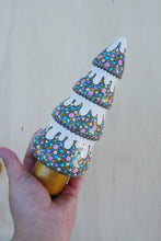 Load image into Gallery viewer, Grey Pastel Xmas Trees