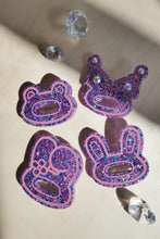 Load image into Gallery viewer, Glittery Purple Hair Pin