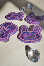 Load image into Gallery viewer, Glittery Purple Hair Pin