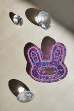Load image into Gallery viewer, Glittery Purple Hair Pin