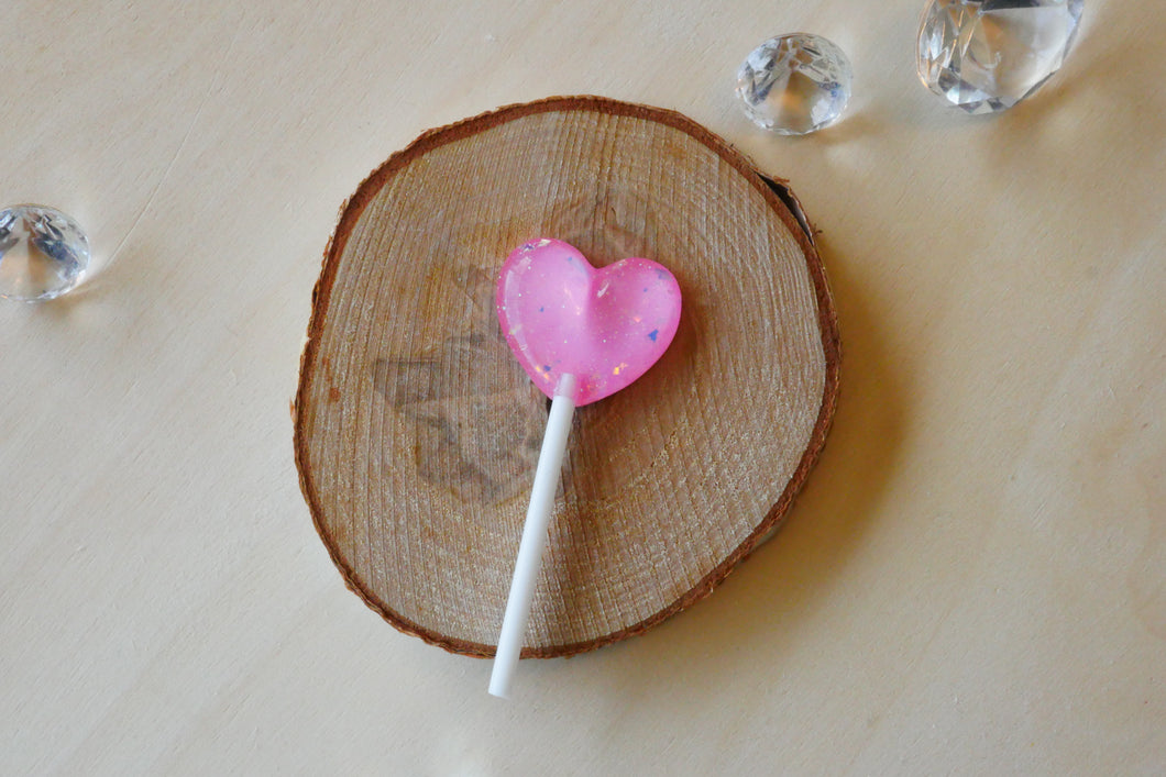 Sparkle My Heart Lolly Pin