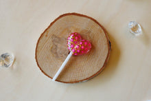 Load image into Gallery viewer, Heart Dottie Lolly Pin
