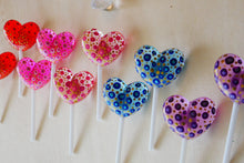 Load image into Gallery viewer, Heart Dottie Lolly Pin
