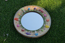 Load image into Gallery viewer, Mushroom Mirror Art Piece
