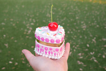 Load image into Gallery viewer, Cherry/Butterfly Fake Cake Box
