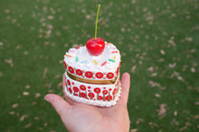 Load image into Gallery viewer, Cherry/Butterfly Fake Cake Box
