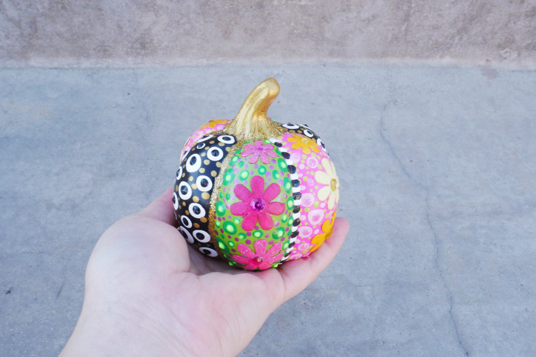 The Fall Flower Pumpkin