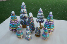 Load image into Gallery viewer, Grey Pastel Xmas Trees
