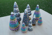 Load image into Gallery viewer, Grey Pastel Xmas Trees
