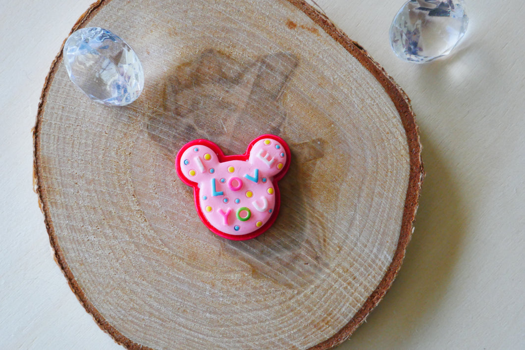 I Love You - Mouse Ears Pin